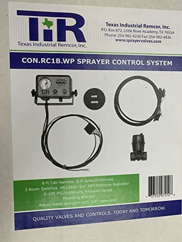 Texas Industrial Remcor 3 Boom Gauged Sprayer Control System- CON.RC1B.WP