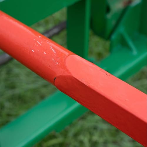 Titan Attachments 32" C1 Square Hay Bale Spear, 1 3/8" Diameter, 1,350 LB Capacity, Forged & Heat-Treated Steel, for Hay & Handling Daily Farm Work