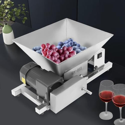 Electric Fruit and Bread Crusher, 4L Stainless Steel Grinding Machine