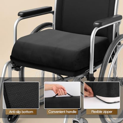 Chair Cushion for Elderly, Thick Booster Seat Cushion for Easy Rise