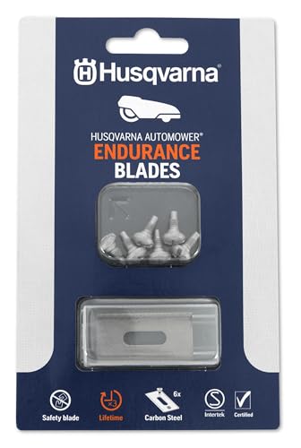 Husqvarna 595084411 Endurance Automower Blades, Silver - size: iQ Blades