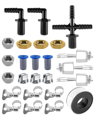 Spray Boom Repair Kit for 3 Nozzle Booms, 8001-VS Stainless Tips