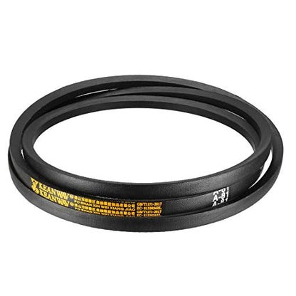 uxcell A81 Drive V-Belts 81" Inner Length 13mm Width 8mm Thick JIS Standard A-Section Rubber Drive Transmission Belt - size: 81"