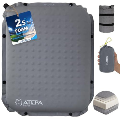 ATEPA Inflatable Seat Cushion - color: XL - 1 Pack Grey