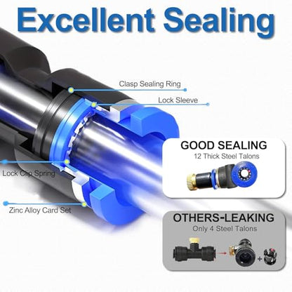 Pre-Assembled Misters for Outside Patio,Outdoor Misting System,50FT|15M. - size: 50FT-Pre
