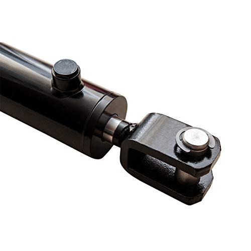 Double Acting Hydraulic Cylinder - AG Clevis Hydraulic Cylinder 2500 PSI tie-Rod Alternative 2.5" bore 14" Stroke (2.5x14) - size: 14" stroke