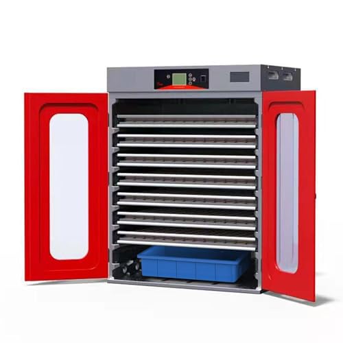 1000-Egg Commercial Cabinet Incubator for Hatching Eggs, Digital Large-Capacity Hatcher with Auto Temperature & Humidity Control & Intelligent Humidification System - size: 1000 Egg