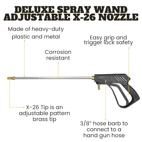 25 Gallon Gold Spot Sprayer | Prime Pump (60 PSI) - style: Gold - 25 Gallon