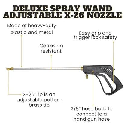 25 Gallon Gold Spot Sprayer | Prime Pump (60 PSI) - style: Gold - 25 Gallon
