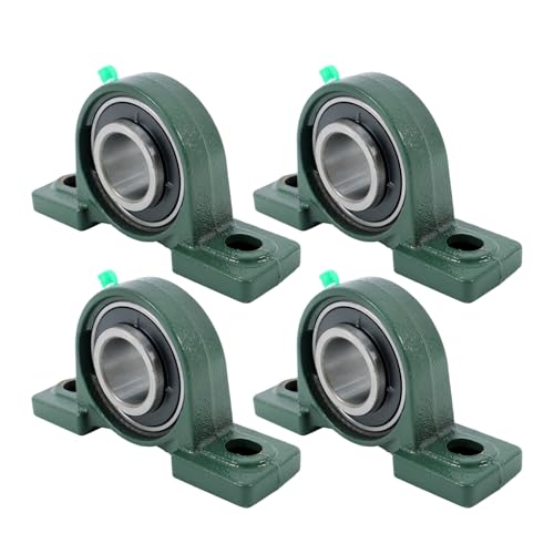 kimllier 4Pcs UCP208-24 Pillow Block Bearing Mounted Bearings