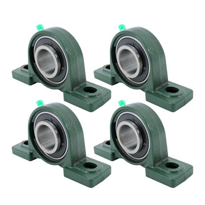 kimllier 4Pcs UCP208-24 Pillow Block Bearing Mounted Bearings