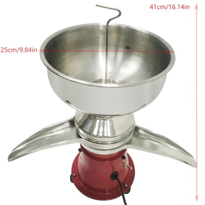 TECHTONGDA 50L/H Electric Milk Cream Centrifugal Separator Milk Skimmer