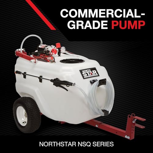 NorthStar 31-Gallon Tow-Behind Boom/Spot Sprayer, 2.2 GPM, 12V, 70 PSI