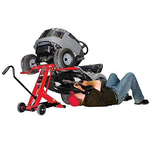MoJack HDL500 45501 Hydraulic Lift Jack, 500 lb, ZTR & Rider, Locking Bar
