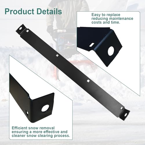 790-00120-0637 24" Shave Plate Scraper Bar Fit for MTD 2 Stage Snow Blower