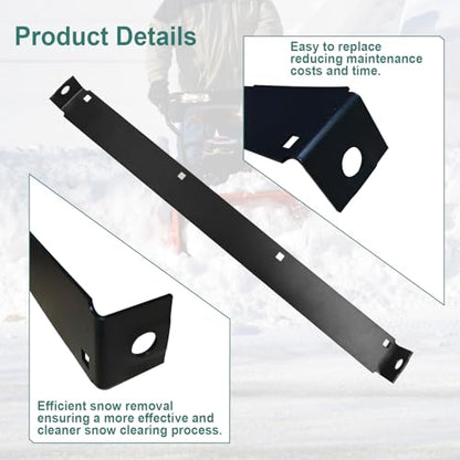 790-00120-0637 24" Shave Plate Scraper Bar Fit for MTD 2 Stage Snow Blower