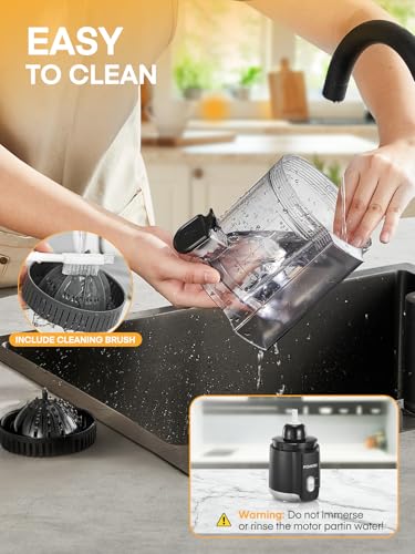 FOHERE Electric Citrus Juicer for Orange and Lemon