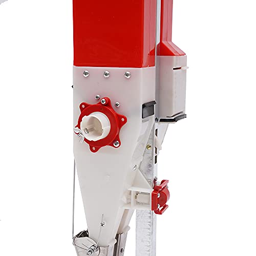 Manual Seeder, Adjustable Handheld Peanut Corn Planter Bean Spot Seeder Vegetable Seeders Row Planter Tool for Soybean Peanut Corn Precise Quantification Sowing (Dual-Nozzle) - size: Dual-nozzle