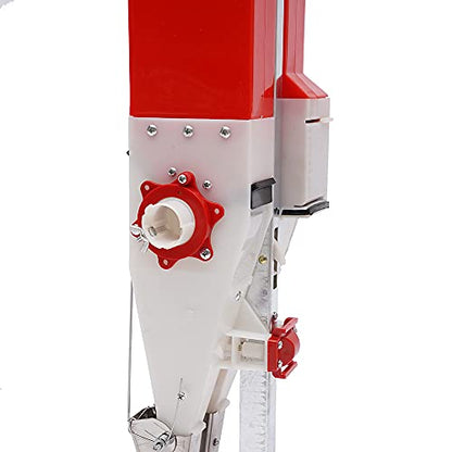 Manual Seeder, Adjustable Handheld Peanut Corn Planter Bean Spot Seeder Vegetable Seeders Row Planter Tool for Soybean Peanut Corn Precise Quantification Sowing (Dual-Nozzle) - size: Dual-nozzle