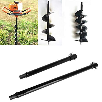 30cm Auger Extension Drill Bits for Hole Digger Replacement, Shaft Size 3/4"