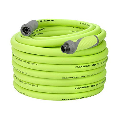 Liberty Garden 300-ft Hose Reel Cart + Flexzilla 100-ft Garden Hose