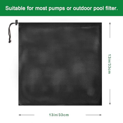 2 Pack Pump Barrier Bag, Pond Pump Filter Bag,17.7" x 17.7" - style: 2Pcs-17.7"x 17.7"