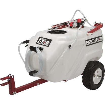 NorthStar 31-Gallon Tow-Behind Boom/Spot Sprayer, 2.2 GPM, 12V, 70 PSI