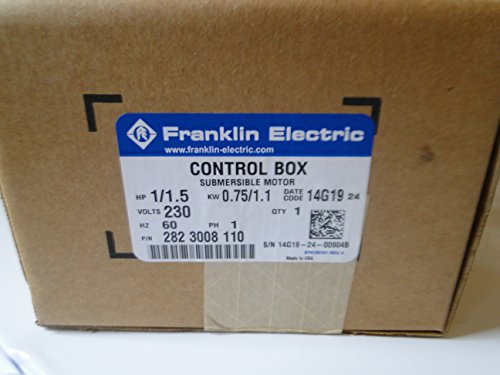 Franklin Electric 1 1/2 1.5 Hp Submersible Water Pump Control Box