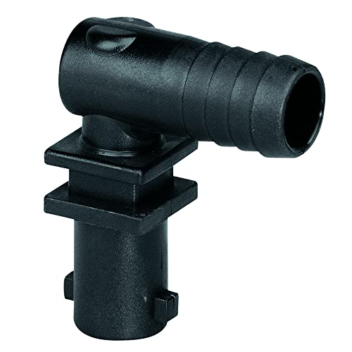 Valley Industries Polypropylene Elbow Nozzle Body - 3/8" HB - size: 3/8 Inch, style: Elbow Nozzle Body