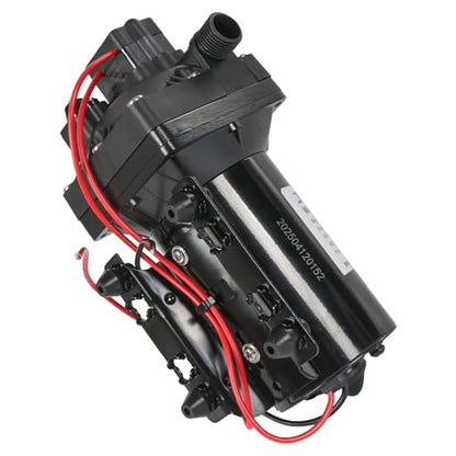 RV Water Pump, 12V DC 5.0 GPM 55 PSI, Self-Priming Diaphragm Pressure Pump - size: 5.0-12V-55
