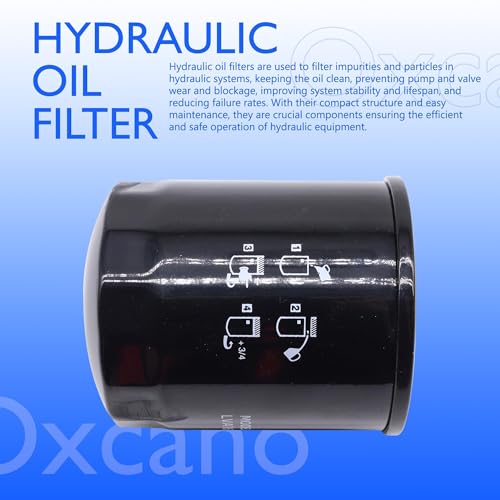 LVA16054 Hydraulic Oil Filter Compatible with John Deere 3-Bag Z970R - style: LVA16054