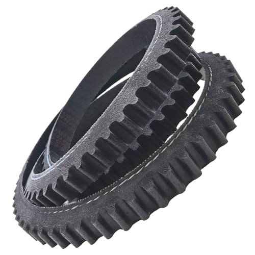 2-Pack 954-0430C Auger Drive Belt Cogged V-Belt 3/8" x 35" for MTD Cub Cadet Craftsman Troy-Bilt Snow Thrower – Replaces 754-0430, 754-0430A, 754-0430B,954-0430B
