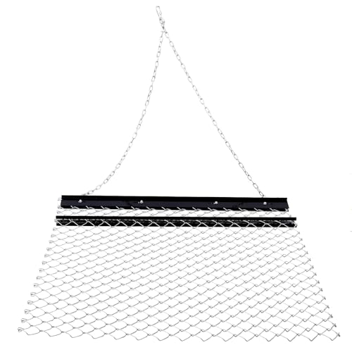 3.6x5 Ft Tow Behind Chain Harrow for Lawn Sod Prep & Landscape Leveling