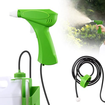 1 Pack Battery Powered Weed Sprayer Wand, 38mm Cap for 1 Gallon Jugs