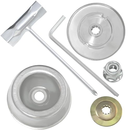 Blade Adapter Kit with for STIHL FS56 FS70 FS91 Attachment for Brushcutter | 4137 710 3800 Fits for Stihl FS36, FS44, FS55, FS55R, FS55RC, FS56, FS56R, FS56RC, FS70R, FS80, FS80R, FS83, FS85 FS90, FS74