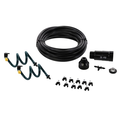 Orbit 56311 Hanging Basket Drip Irrigation Drip Watering Kit with Flex Misters - size: 1 pack, style: Without Timer