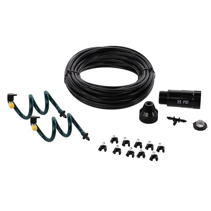 Orbit 56311 Hanging Basket Drip Irrigation Drip Watering Kit with Flex Misters - size: 1 pack, style: Without Timer