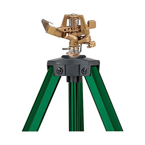 2 Pack - Orbit 56667N Lawn Watering Impact Sprinkler on Tripod Base - Adjustable Lawn Watering Sprinklers