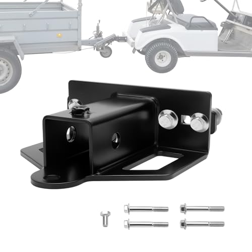 Universal Zero Turn Lawn Mower Hitch, 2" Receiver for Golf Cart Trailer ATV