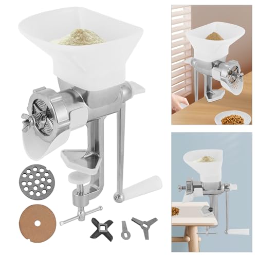 Feed Pellet Machine, Manual Pet Food Maker, 1.5mm Pellet Size, Silver - size: 1.5mm