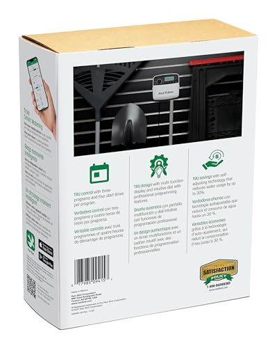 Rain Bird TRU8IW Irrigation Controller, Smart WiFi, Indoor, 8-Station - style: Indoor WiFi Bundle
