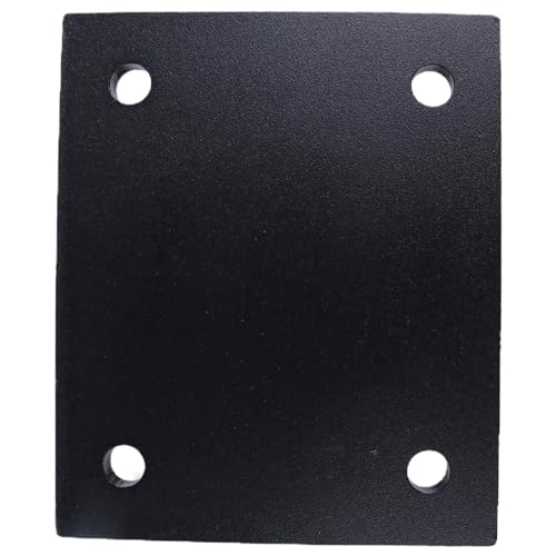 2" Bolt-On Receiver Tube Adapter Opening Hitch Wall Mount Bumper