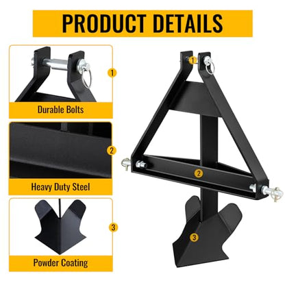 Middle Buster Cat 1, 3 Point Quick Hitch Tractors,Furrows and Harvests Potatoes,CL - style: CL