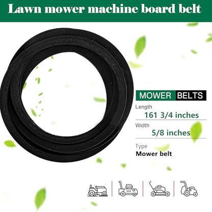 GX21395 Mower Deck Belt (5/8" x 161.75") Fit for John Deere 54" Deck