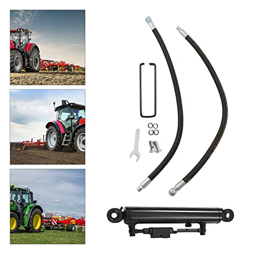 Hydraulic Top Link Cat 2-2 with Locking Block 19 11/16”- 28” with 2 x Hose - size: 2-2, 19 11/16- 28”
