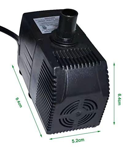 Clone Machine Pump Replacement, water pump for Cloning Machine 48/70/ 96/140 Site or DIY Aeroponic Cloners