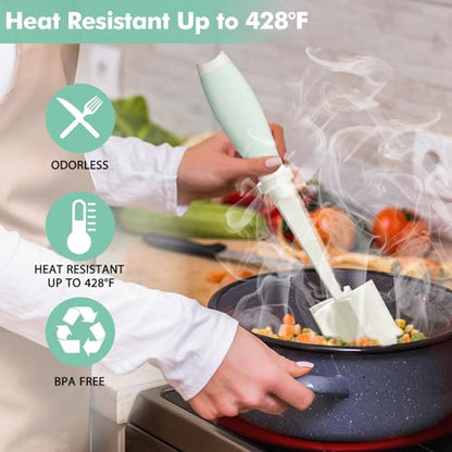 Upgrade Meat Chopper Hamburger Masher Ground Beef Smasher Utensil Mix Tool - color: 1 Pack-White
