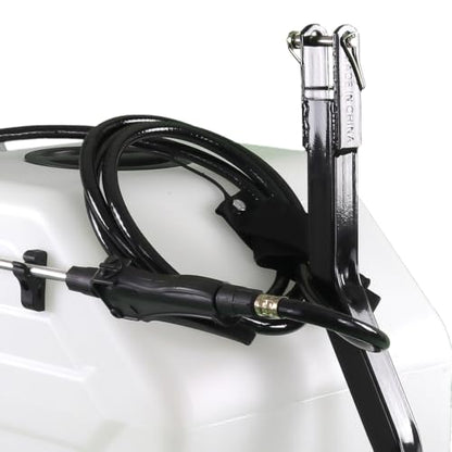 Master Mfg 12 Gallon Broadcast Pull-Behind Sprayer - 1.1GPM, 84" Swath