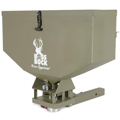 Boss Buck ATV Seeder Spreader with Wireless Control, 80 lb Capacity