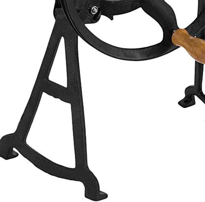 Hand Corn Sheller Heavy Duty Shelling Machine Manual Farm Corn Thresher Corn Remover Tools Hand Sheller with Wooden Handle Cast Iron Manual Thresher